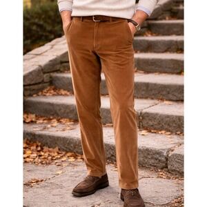 Todd Snyder Men Short Italian Corduroy Sutton Trouser 38x28 Duva Visconti Italy